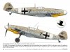 Kagero 15034 Messerschmitt Bf 109s over the Mediterranean Part I (kalkomania/decals) EN/PL